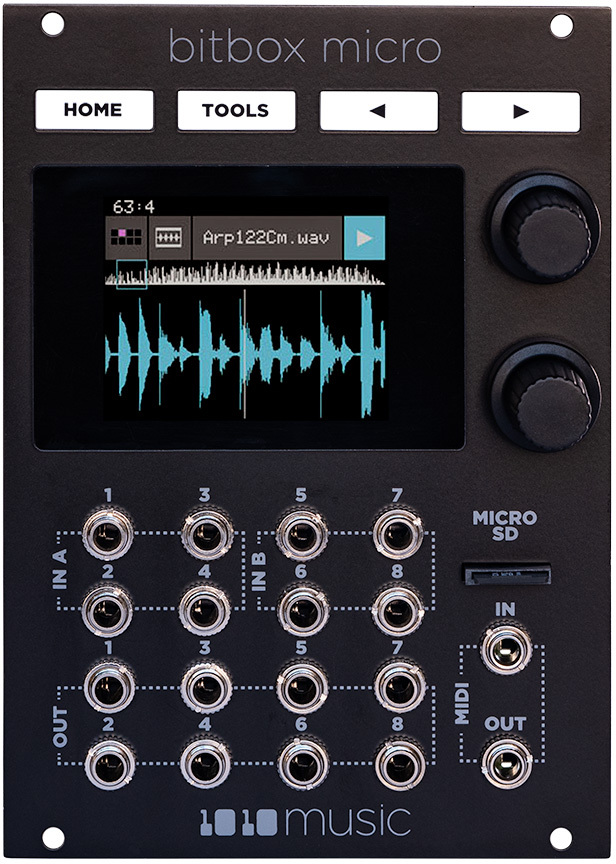 1010music Bitbox Micro Black Edition - Sampleur / Groovebox - Main picture