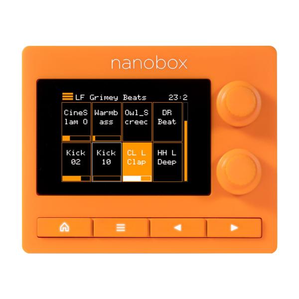 1010music Nanobox Tangerine Sampler