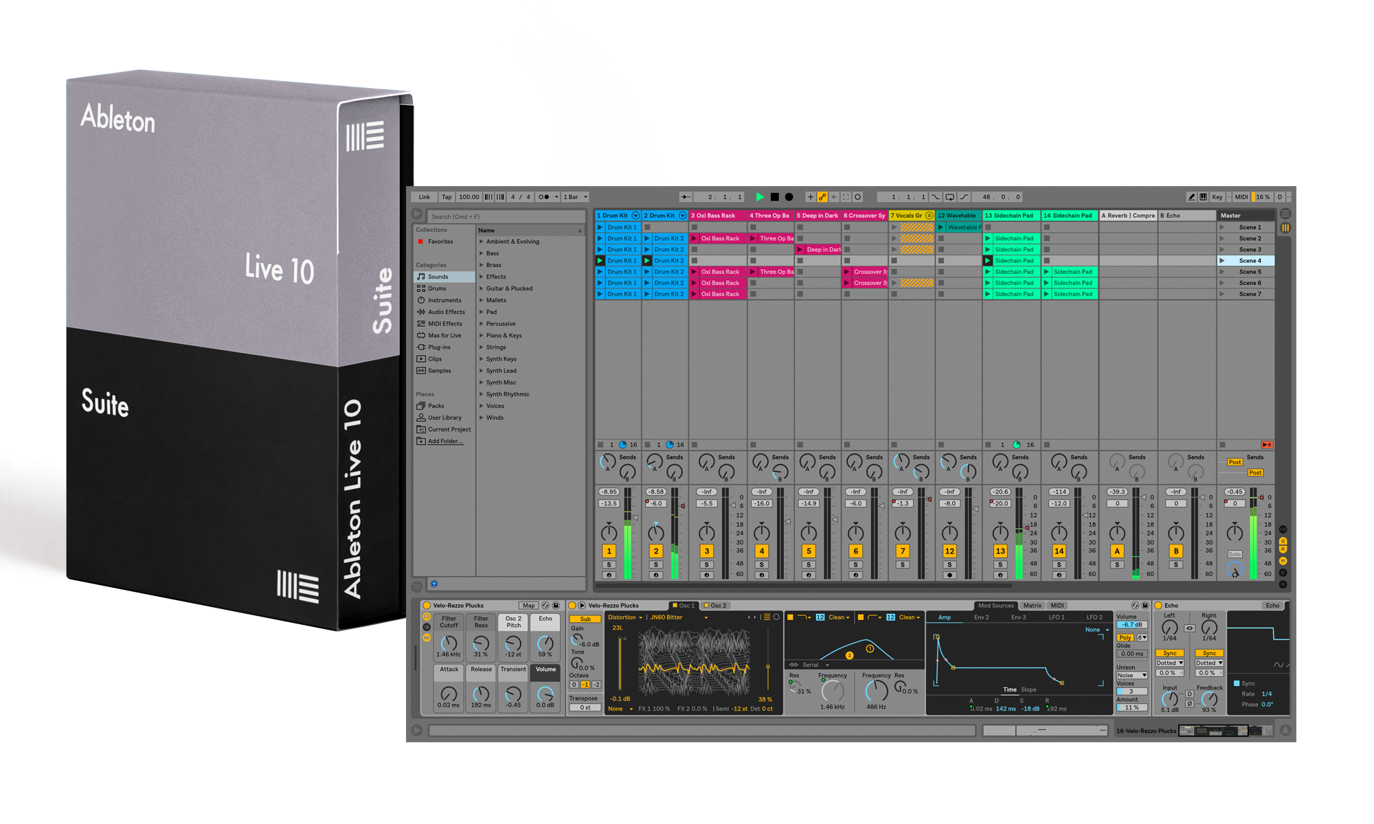 Logiciel séquenceur (daw) Ableton Live 10 Suite - Star's Music