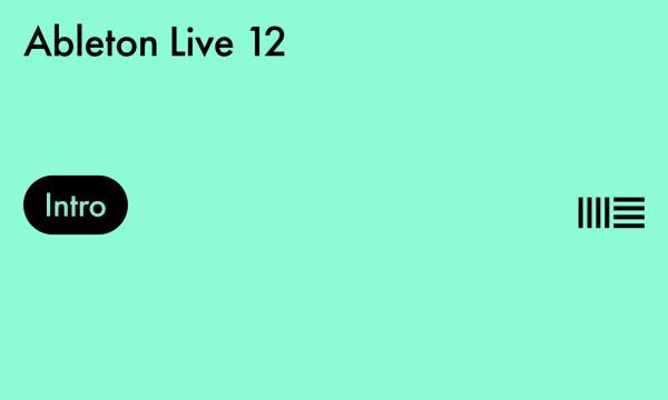 Ableton Live 12 Intro Sequencer sofware