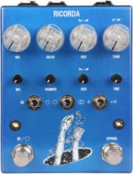 Pédale reverb / delay / echo Ac noises RICORDA REVERB FREEZE