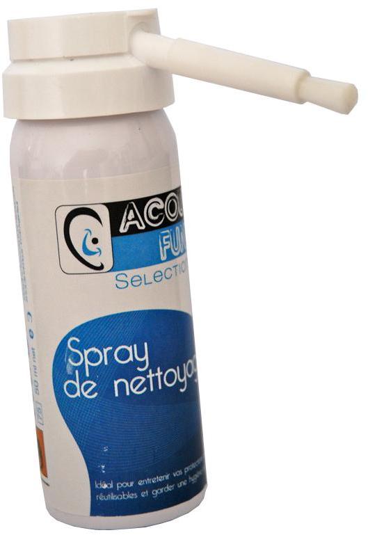 Protection auditive Acoufun Spray nettoyant