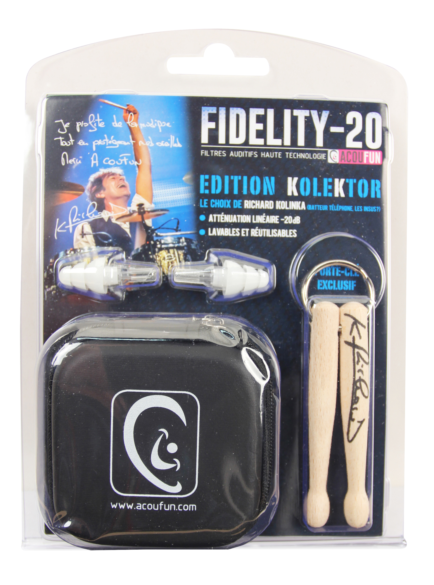 Acoufun Er20 Richard Kolinka  Edition - Protection Auditive - Variation 2