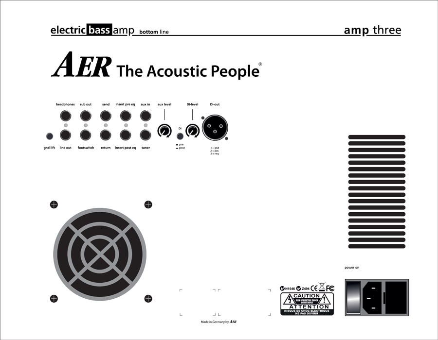 Aer Amp Three - Combo Ampli Basse - Variation 3