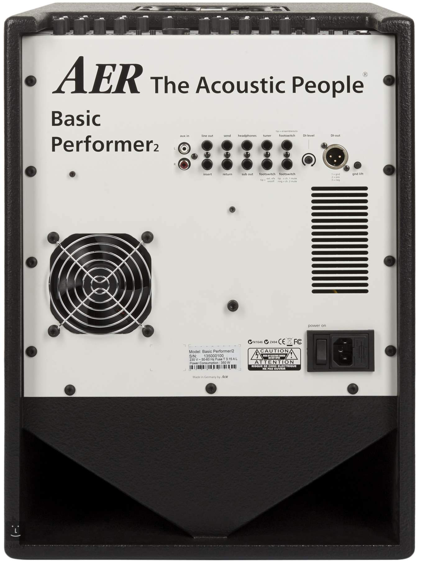 Aer Basic Performer 2 200w 4x8 Black +housse - Combo Ampli Basse - Variation 2