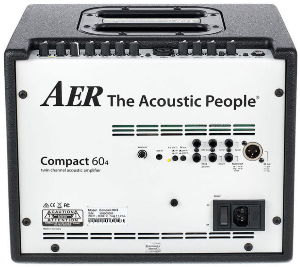 Aer Compact 60/4 60w 1x8 +housse - Combo Ampli Acoustique - Variation 1