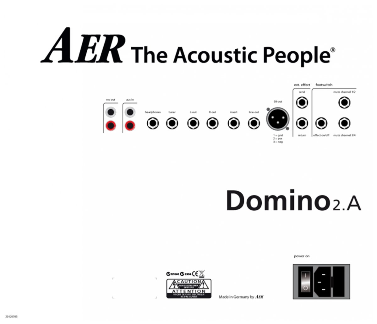 Aer Domino 2a - Ampli Guitare Électrique Combo - Variation 2