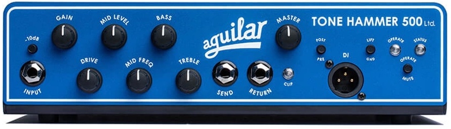 Aguilar Th500 Tone Hammer Limited Edition Blue - TÊte Ampli Basse - Main picture