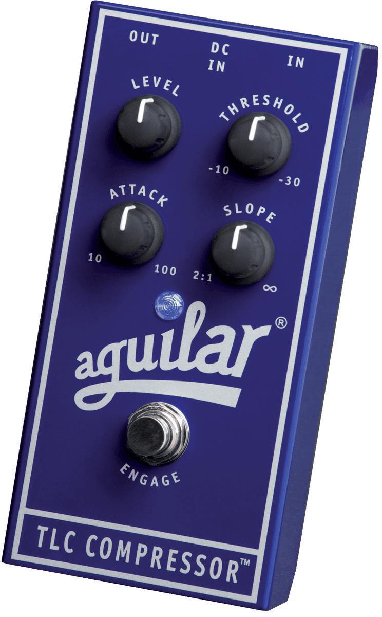 Pédale compression / sustain / noise gate Aguilar TLC Compressor
