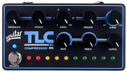 Pédale compression / sustain / noise gate basse Aguilar TLC Bass Compressor EQ DLX
