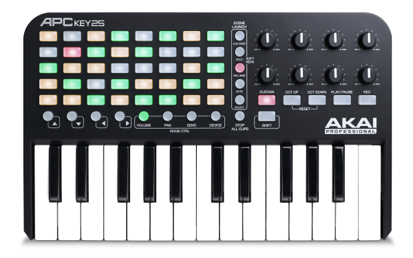 Akai APC Key 25 Midi controller
