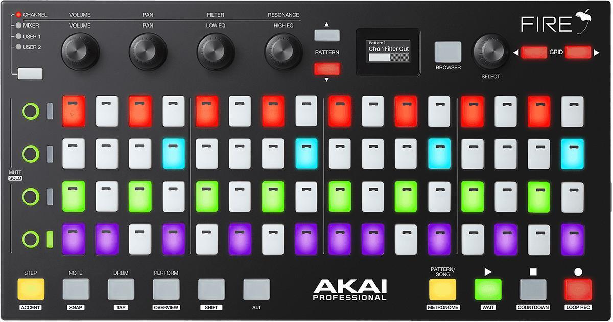 Contrôleur midi Akai Fire NS