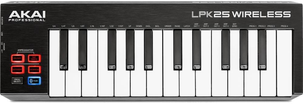 Contrôleur midi Akai LPK25W Wireless