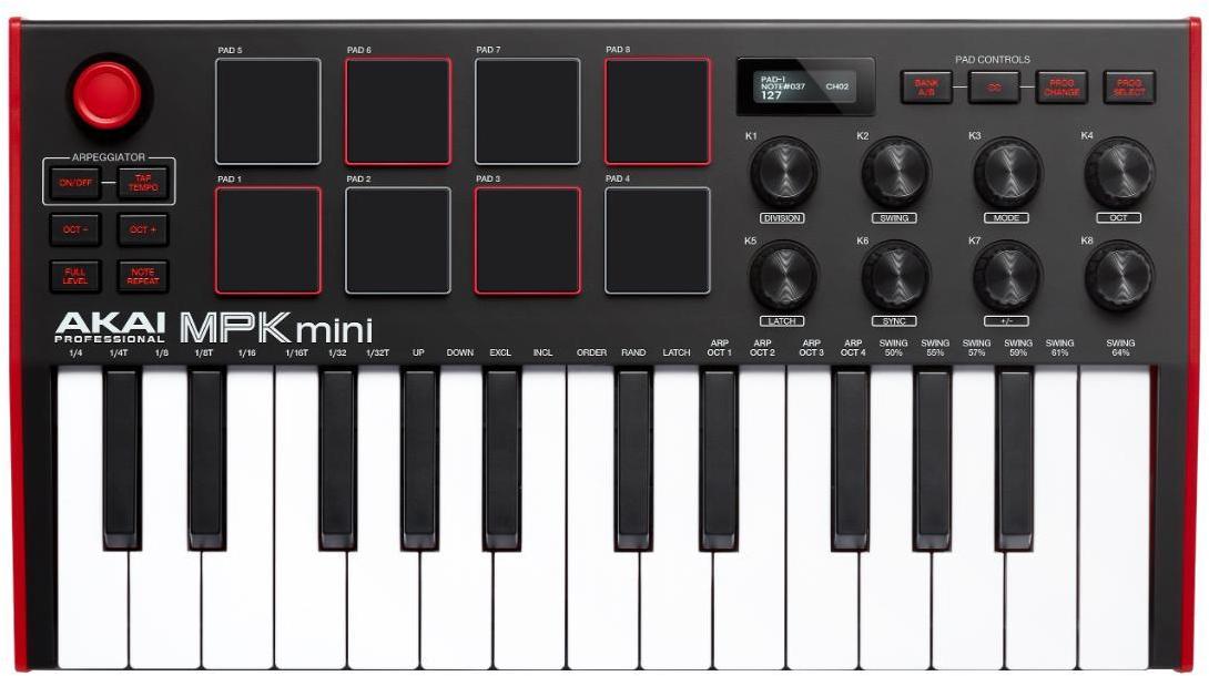 Clavier maître Akai MPK Mini MK3