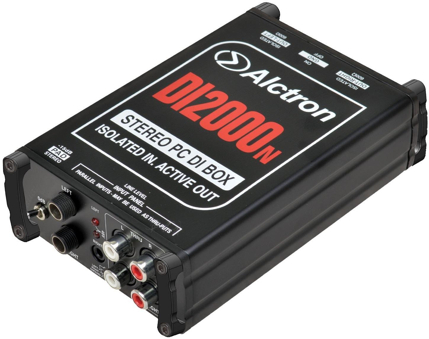 Boitier direct / di Alctron DI 2000 N