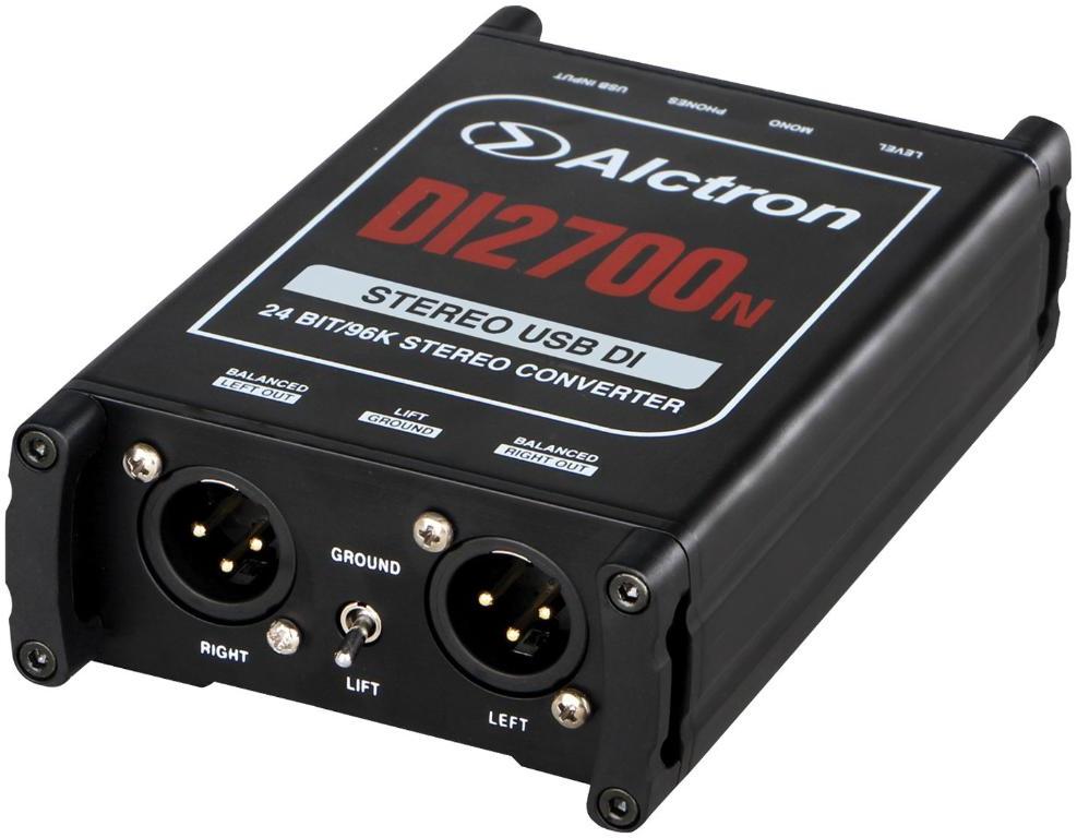 Boitier direct / di Alctron DI 2700N