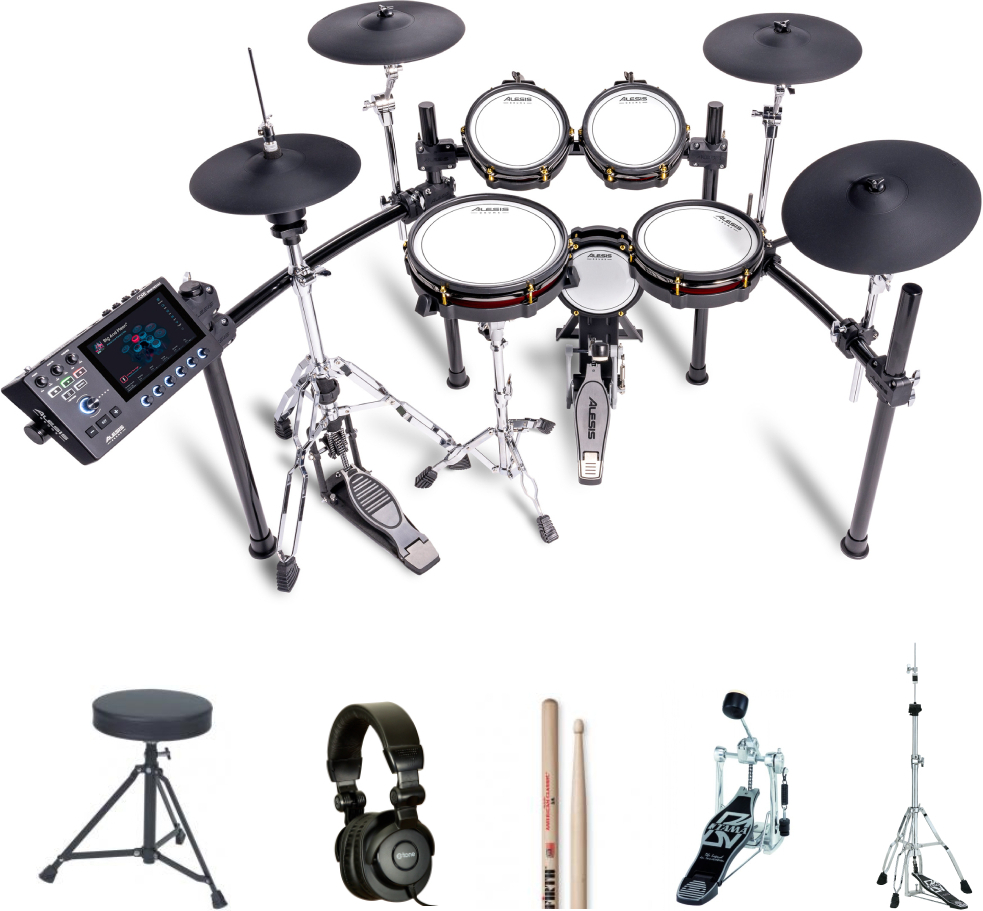 Alesis Strata Core Bundle Complet - X-hp1 + Dt90 + Vic5a + Hh45wn + Hp30 - Pack Batterie - Main picture
