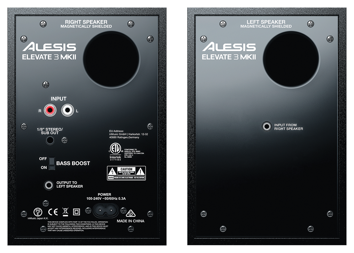 Alesis Elevate 3 Mk2 - La Paire - Enceinte Monitoring Active - Variation 1