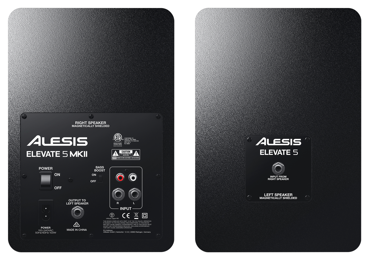 Alesis Elevate 5 Mk2 - La Paire - Enceinte Monitoring Active - Variation 1