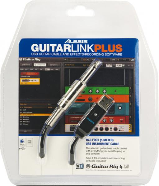 Interface de audio usb Alesis Guitar Link Plus