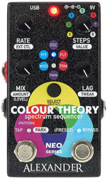 Pédale harmoniseur Alexander pedals Colour Theory Step Sequencer