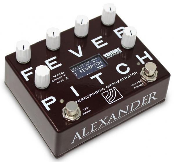 Pédale harmoniseur Alexander pedals Fever Pitch Stereophonic Orchestrator