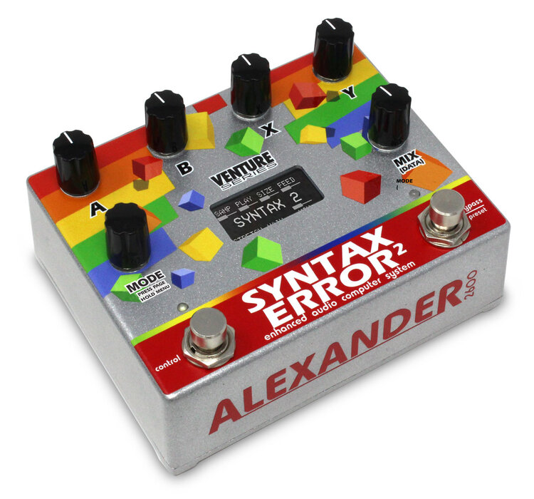 Alexander Pedals Syntax Error 2 - PÉdale Chorus / Flanger / Phaser / Tremolo - Variation 1