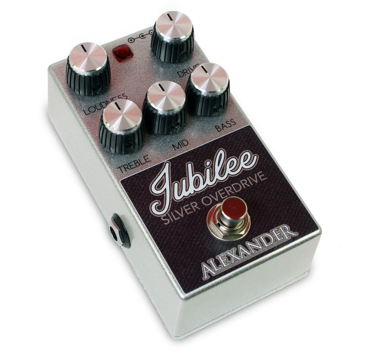 Alexander Pedals Jubilee Silver Overdrive - PÉdale Overdrive / Distortion / Fuzz - Variation 1