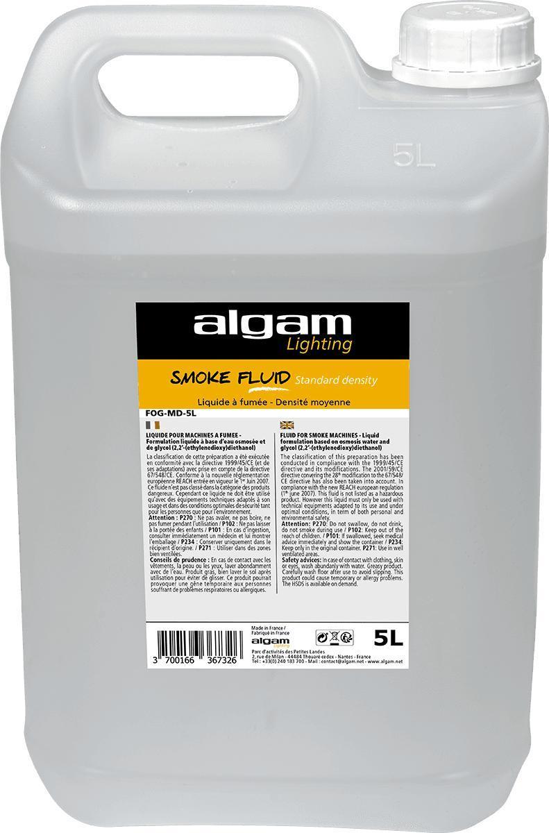 Liquide machine effet de scene Algam lighting FOG Faible densite - 5 litres