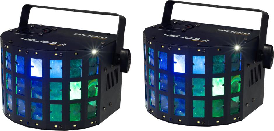 Algam Lighting Helios Ii X 2 - Multi-faisceaux & Effet - Main picture