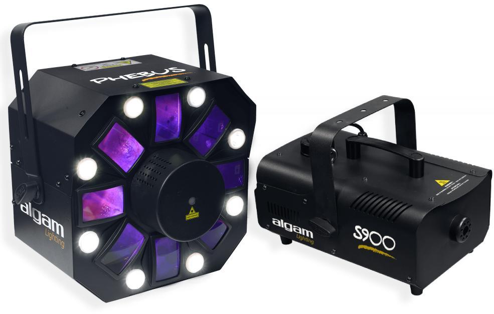 Pack eclairage Algam lighting Phebus + Machine à fumée S900