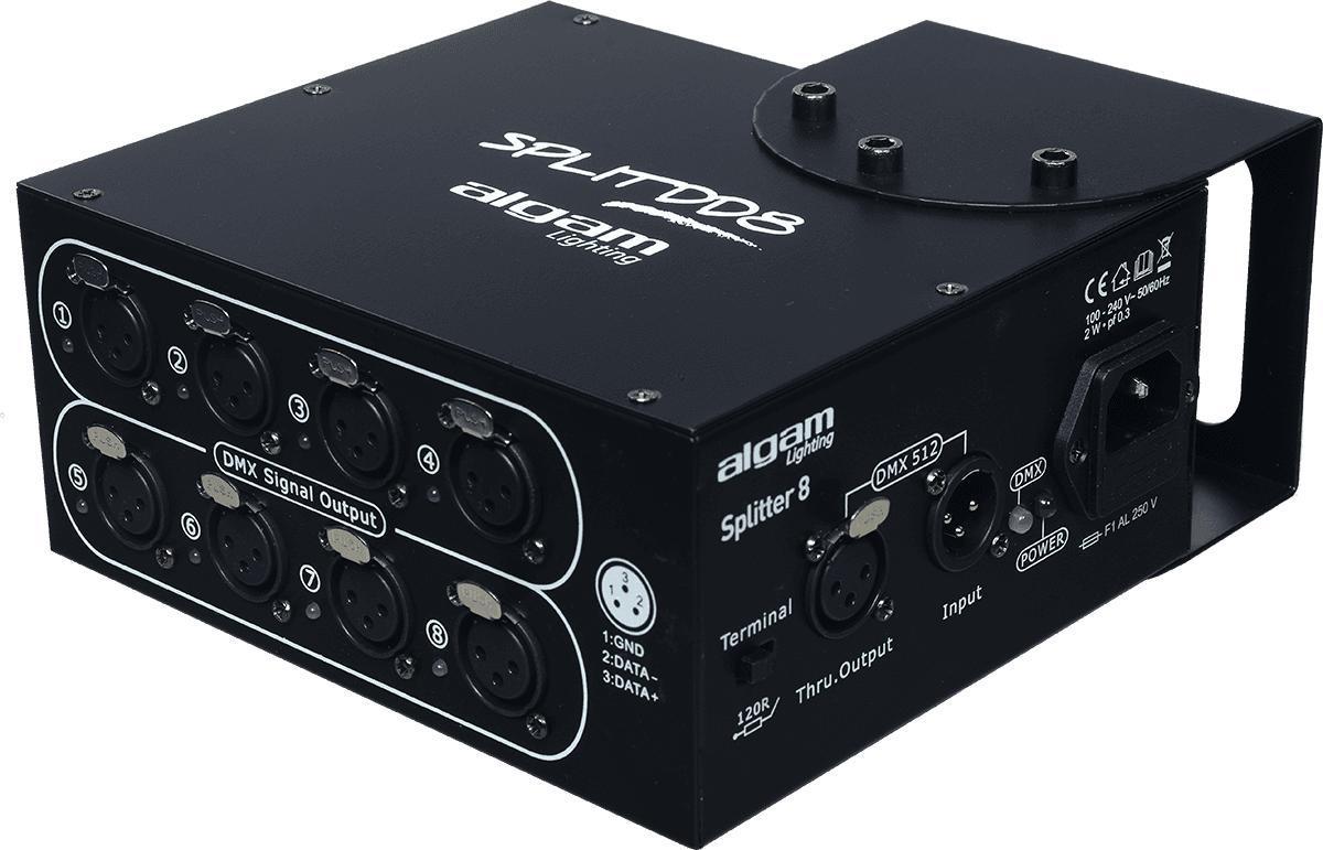 Contrôleur et interface dmx Algam lighting SPlit DD8
