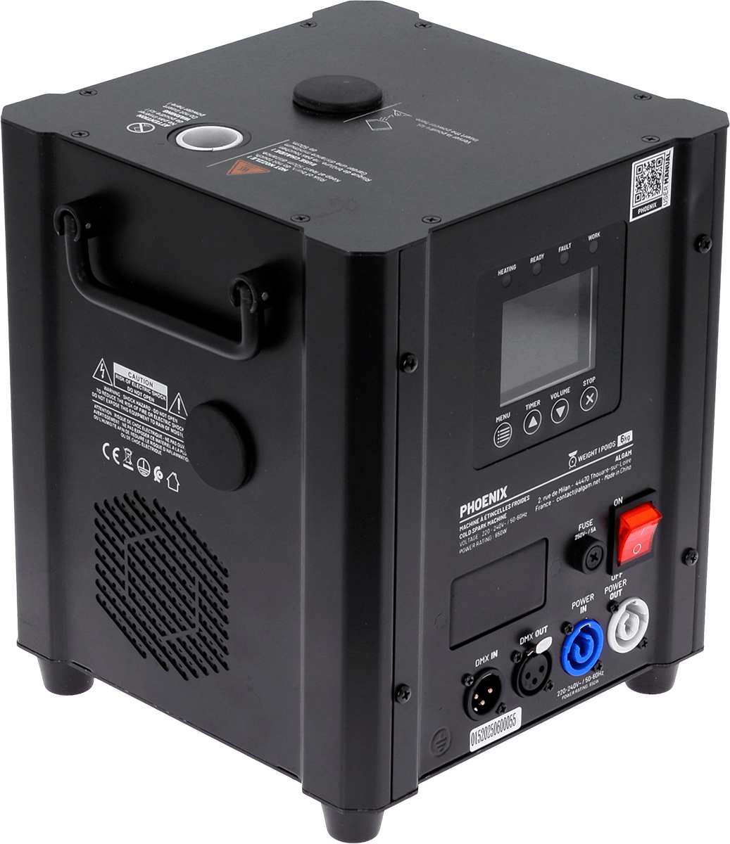 Algam Lighting Phoenix - Machine À Confettis & Flamme - Variation 4