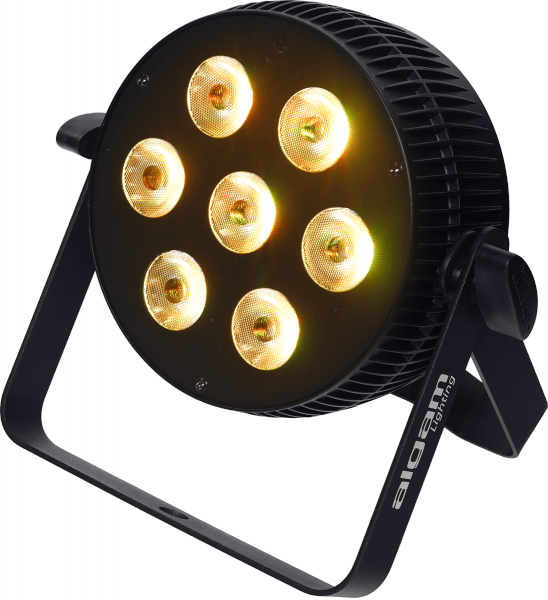 Projecteurs à leds Algam lighting Slimpar-710-Hex