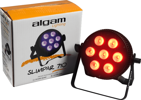 Projecteurs à leds Algam lighting Slimpar-710-Hex
