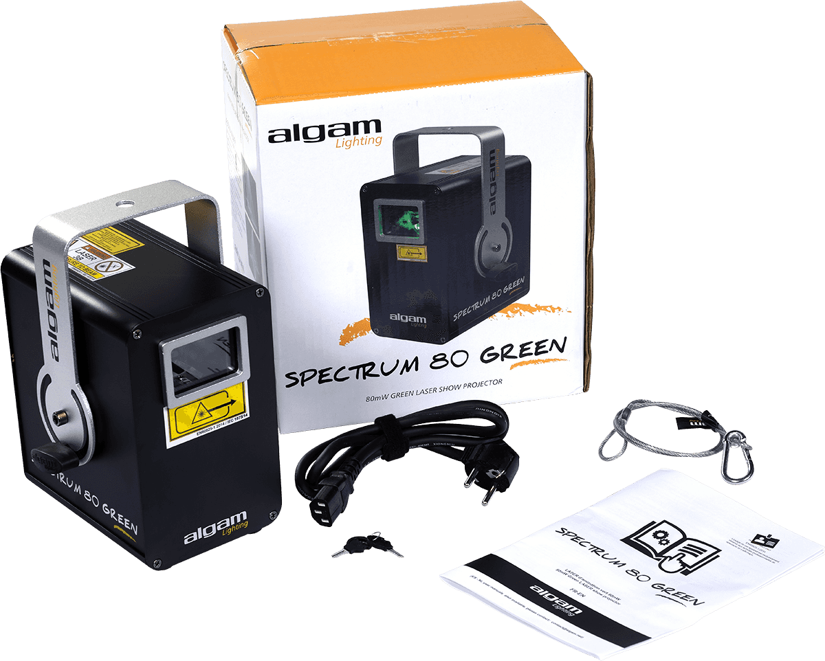 Algam Lighting Spectrum 80 Green - Laser - Variation 2