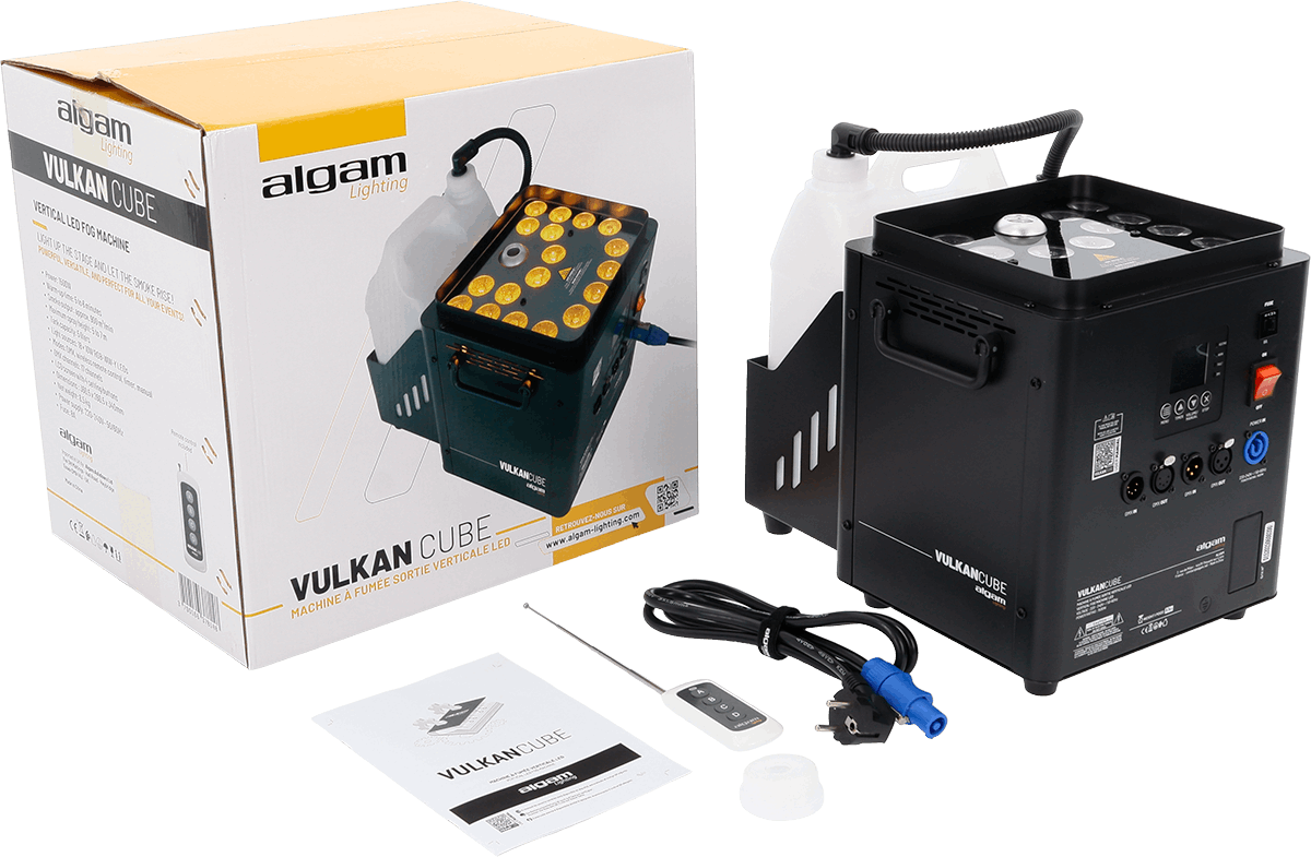 Algam Lighting Vulkan Cube - Machine À FumÉe - Variation 6