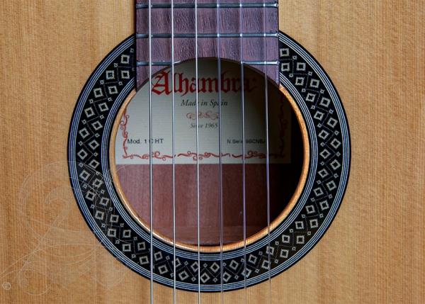 Guitare classique format 3/4 Alhambra 1 C HT Hybrid Terra 3/4 - natural