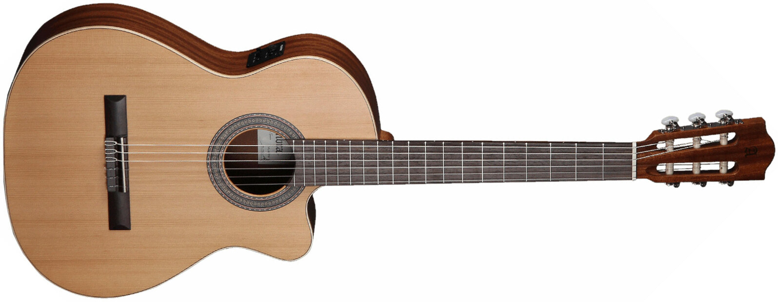 Alhambra Z-nature Cw Ez Open Pore 4/4 Cedre Acajou - Natural - Guitare Classique Format 4/4 - Main picture