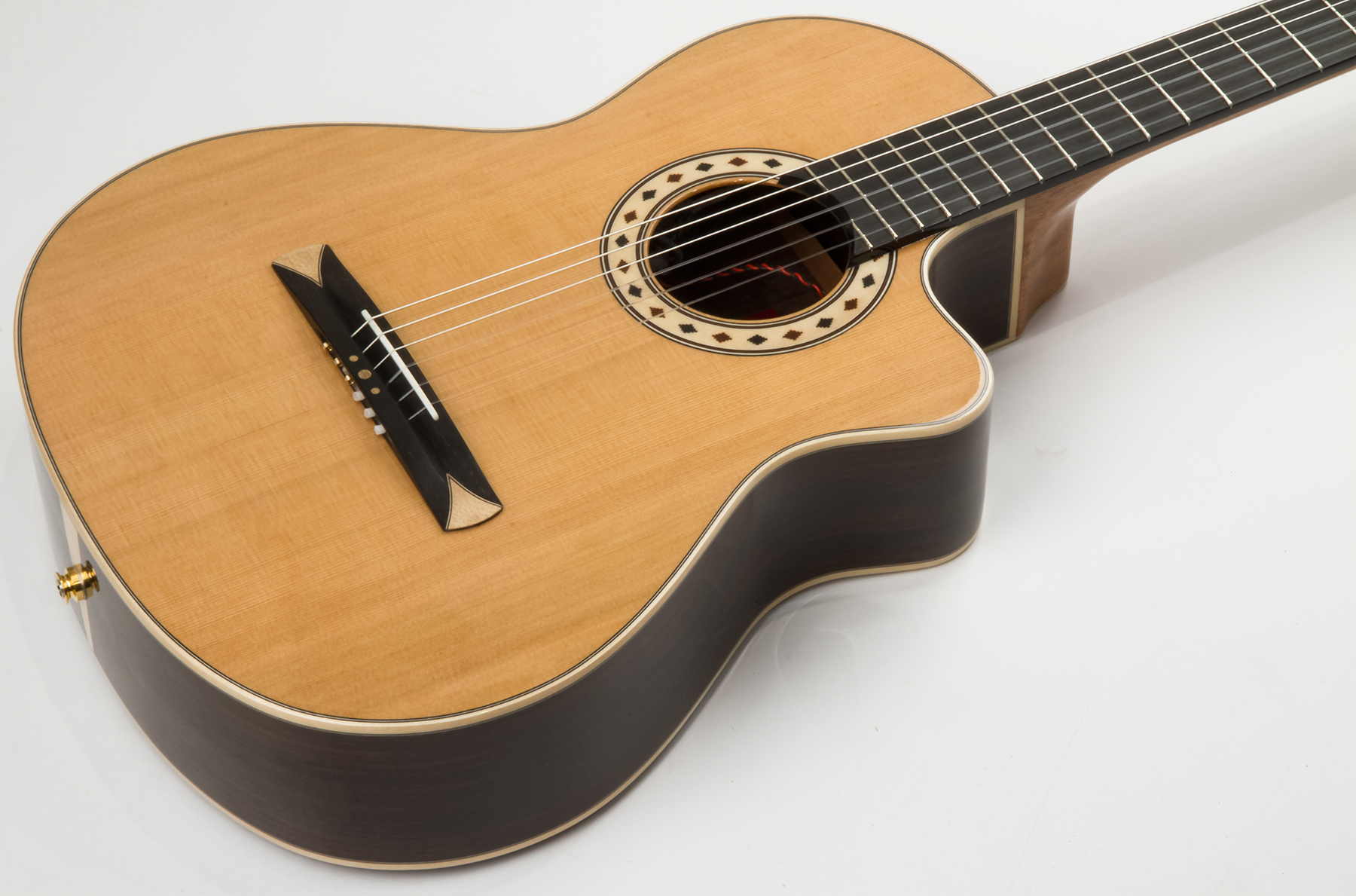 Alhambra Cs-3 Cw E8 Cross-over Cedre Palissandre Eb - Natural - Guitare Classique Format 4/4 - Variation 1