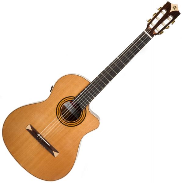Alhambra Cross-Over CS-1 CW E8 - natural Classical guitar 4