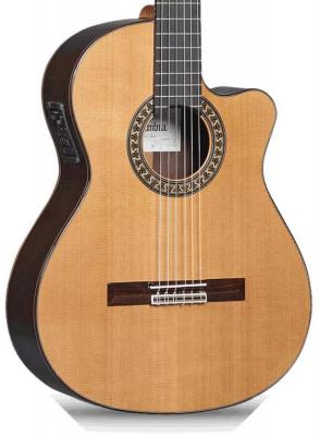 Guitare classique format 4/4 Alhambra Cutaway 5P CW E2 - Naturel