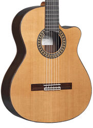 Guitare classique format 4/4 Alhambra Cutaway 5P CW E8 - Natural