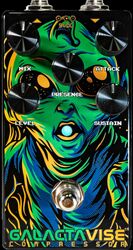 Pédale compression / sustain / noise gate All pedal Galactavise Compresseur