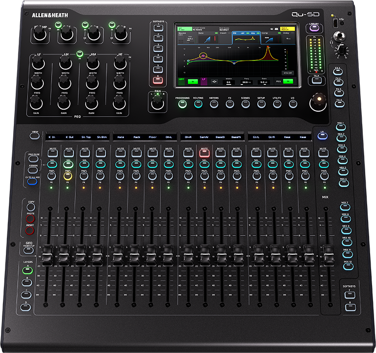 Allen & Heath Qu-5d - Table De Mixage NumÉrique - Main picture