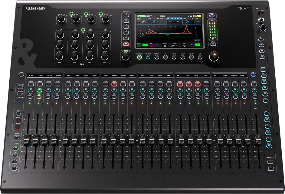 Allen & Heath Qu-6 - Table De Mixage NumÉrique - Main picture