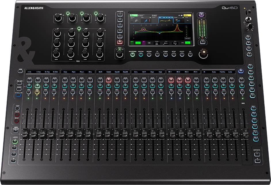 Allen & Heath Qu-6d - Table De Mixage NumÉrique - Main picture