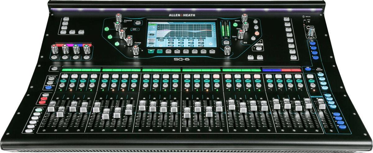 Table de mixage numérique Allen & heath SQ-6