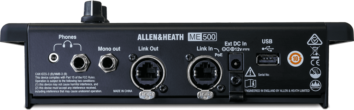 Allen & Heath Me-500 - ContrÔleur De Monitoring - Variation 1