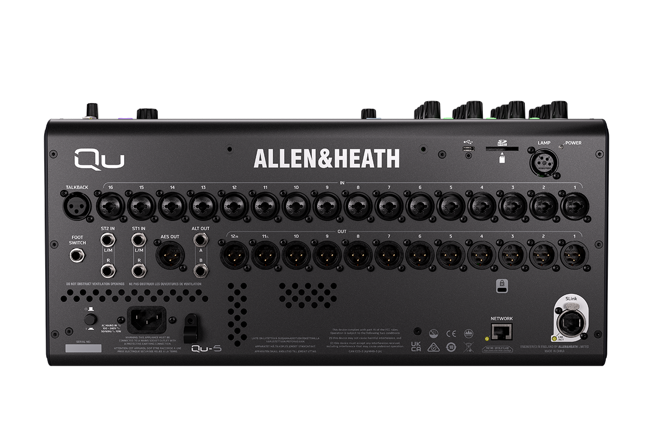 Allen & Heath Qu-5 - Table De Mixage NumÉrique - Variation 2